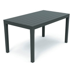 Tavolo in resina progarden sumatra antracite 138x80