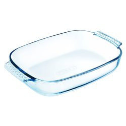 Tegame pyrex rettangolare cm 39x25 optimum