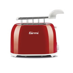 Tostapane girmi pinze 750w rosso [tp10]