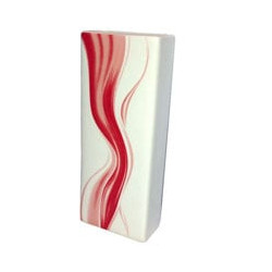 Umidificatore lady doc ceramica rosso design 08376