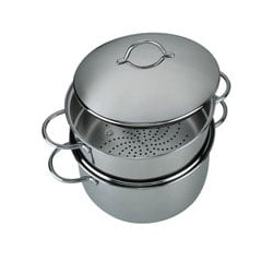 Vaporiera barazzoni inox 18/10cm 20