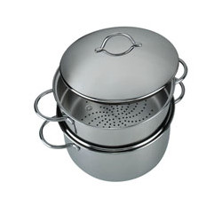 Vaporiera barazzoni inox 18/10cm 24