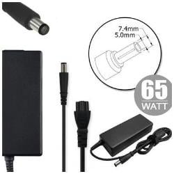 Alimentatore notebook nilox per hp 18.5v 3.5a 7.4x5.0mm pin [nlx65w-hp03d]