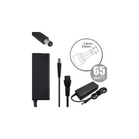 Alimentatore notebook nilox per hp 18.5v 3.5a 7.4x5.0mm pin [nlx65w-hp03d]