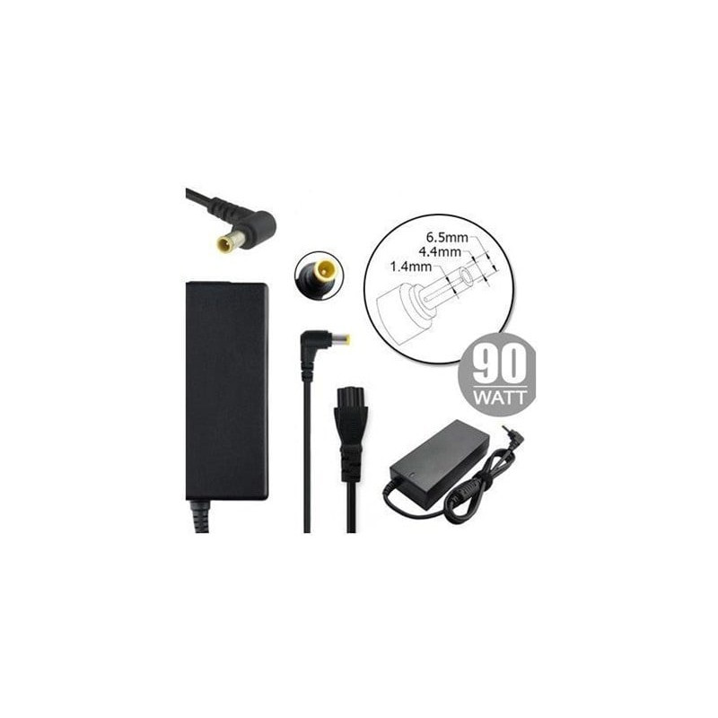 Alimentatore notebook nilox per sony 19.5v 4.7a 6x4.4mm pin [nlx90w-sy06]
