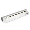 Hub usb hamlet 2.0 7 porte alluminio [xhub7020al]