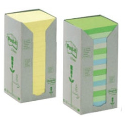 Blocco adesivo post-it 100fg z-notes green 76x76mm r330-1t