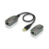 Extender usb aten su cavo di rete rj45 cat.5e/6 fino 60m