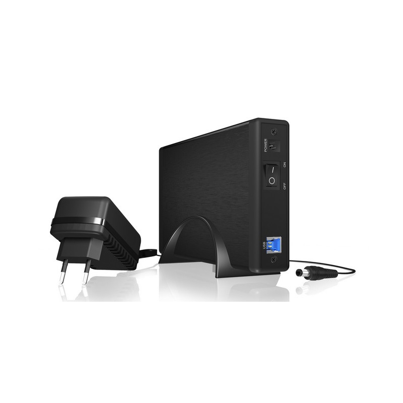 Box hard disk 3,5 icybox ib-377u3-b usb 3.0 sata [ib-377u3]