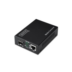 Mediaconverter digitus gigabit ethernet 1xrj45, 1xsfp bu [dn-82130]