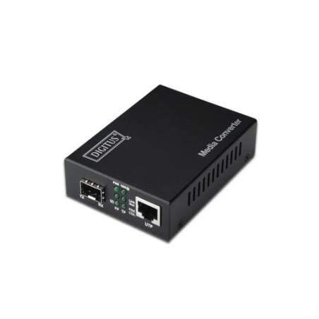 Mediaconverter digitus gigabit ethernet 1xrj45, 1xsfp bu [dn-82130]