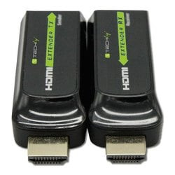 Extender hdmi techly compatto full hd su cavo cat.6/6a/7 max 40m