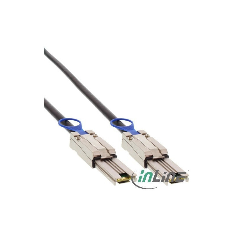 Cavo mini sas inline sff-8088 a sff-8088 1m [27623b]