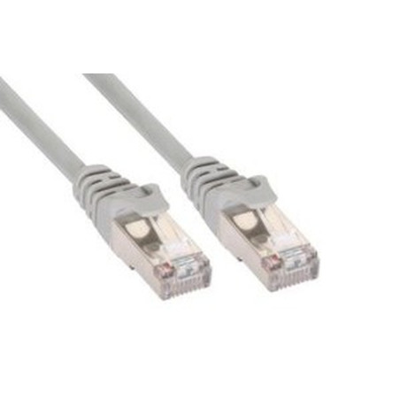 Cavo di rete inline u/utp, cat.5e, guaina pvc, cu (100 rame), grigio,