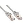 Cavo di rete inline u/utp, cat.5e, guaina pvc, cu (100 rame), grigio,