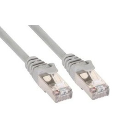 Cavo di rete inline u/utp, cat.5e, guaina pvc, cu (100 rame), grigio,