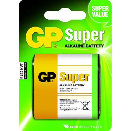 Pila gp battery 1 batteria 4,5v gp super