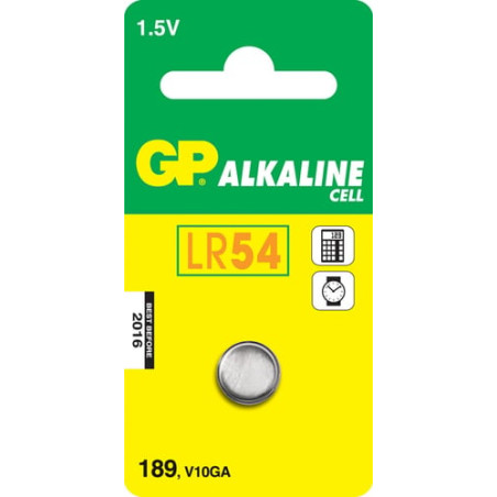 Pila gp battery 1 batteria a bottone lr54