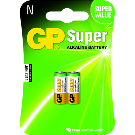 Pila gp battery 2 batterie n/lr1/lady gp super