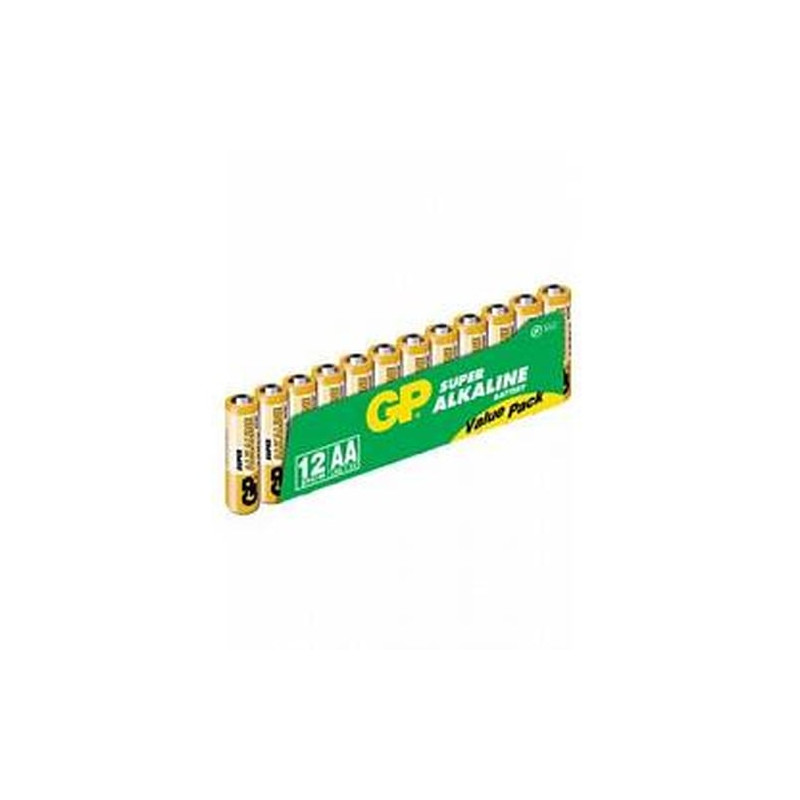 Pila gp battery 12 batterie aa stilo gp super