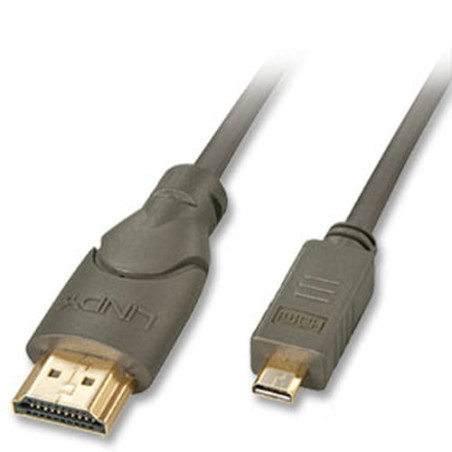 Cavo lindy hdmi a micro hdmi 0,5m typ a a typ d [41350]