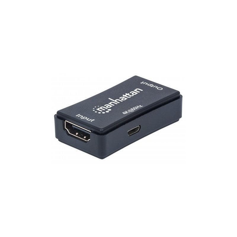 Repeater hdmi manhattan 4k-video und audio auf bis zu 40 m [207621]