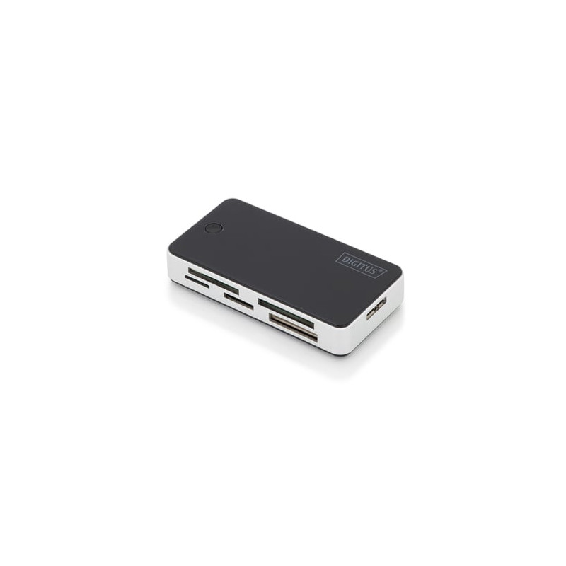Card reader usb digitus usb3.0, nero/silver [da-70330-1]