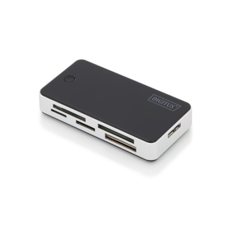 Card reader usb digitus usb3.0, nero/silver [da-70330-1]