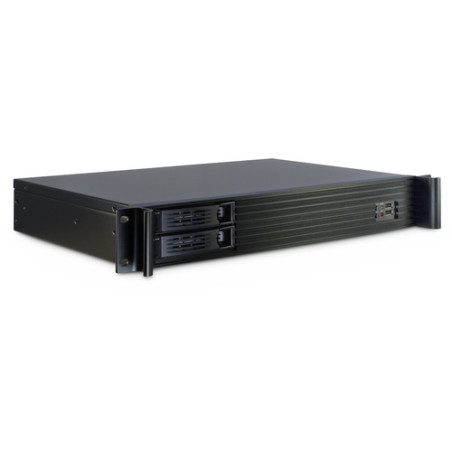 Case server inter-tech 1.5u-1528l storage nero [88887210]