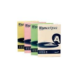 Carta in risma colorata favini 200 fogli a4 140gr rismacqua celeste