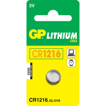 Pila gp battery 1 batteria a bottone cr1216