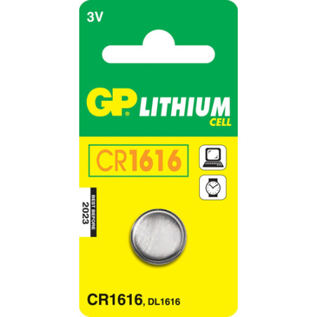 Pila gp battery 1 batteria litio a bottone cr1616