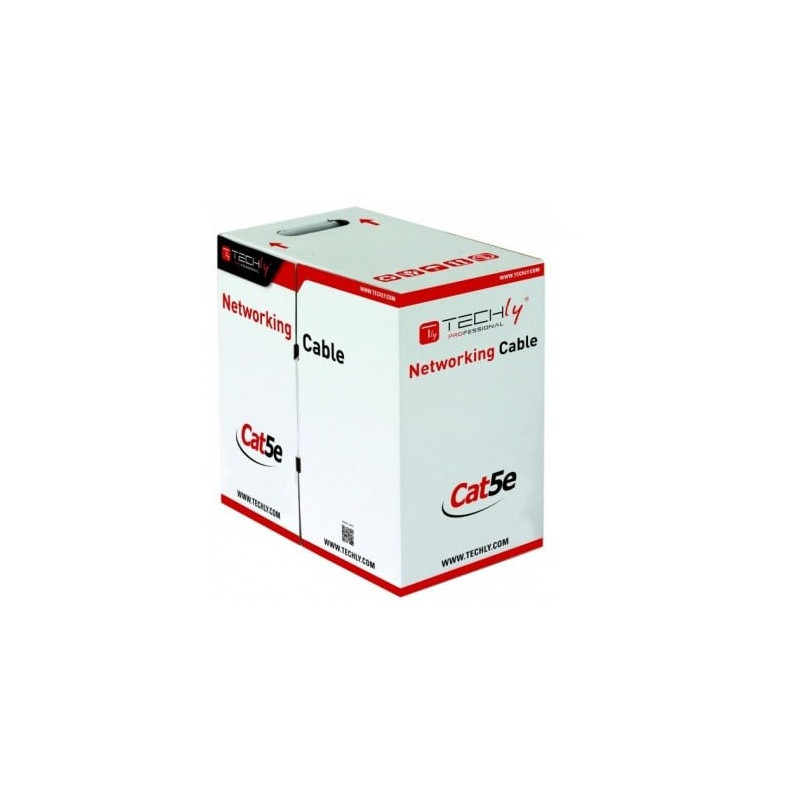 Cavo di rete in matassa techly f/utp cat.5e cca 305m rigido da esterno