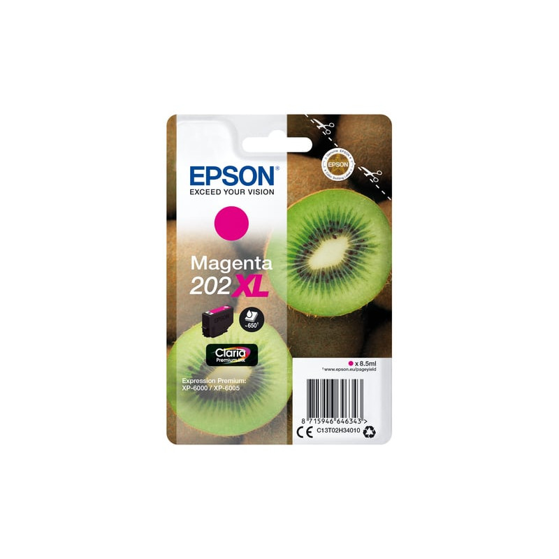 Cartuccia epson c13t02h34010 202xl magenta [c13t02h34010]