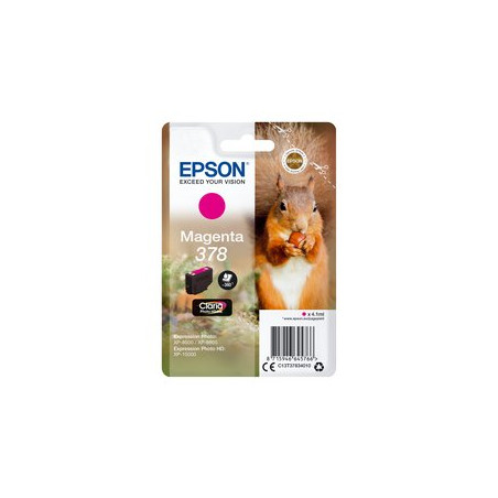 Cartuccia epson c13t37834010 378 magenta [c13t37834010]
