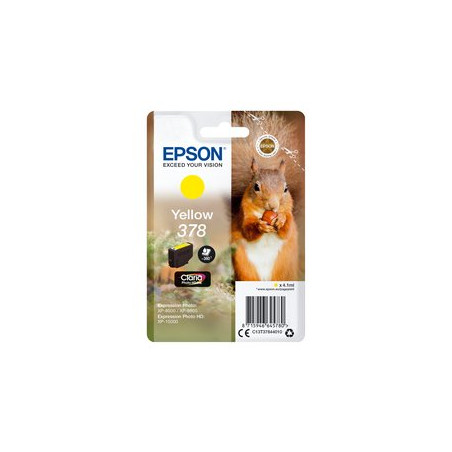 Cartuccia epson 378 4.1ml giallo [c13t37844010]