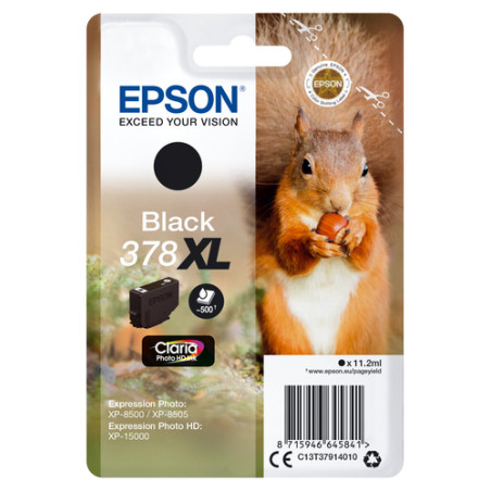 Cartuccia epson c13t37914010 378xl nero [c13t37914010]