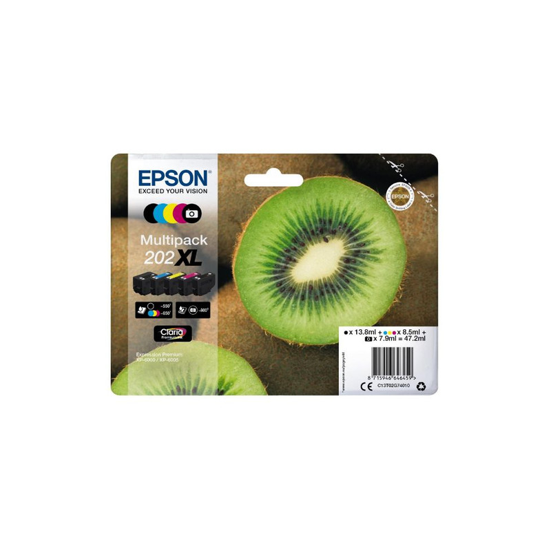 Cartuccia epson c13t02g74010 202xl [c13t02g74010]