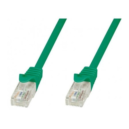 Cavo di rete techly in rame cat.6 verde utp 5m