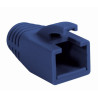 Copriconnettore intellinet per plug rj45 cat.6 8mm blu