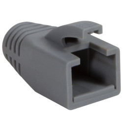Copriconnettore intellinet per plug rj45 cat.6 8mm grigio