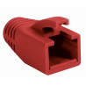Copriconnettore intellinet per plug rj45 cat.6 8mm rosso