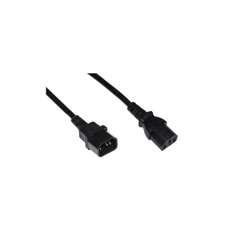 Prolunga cavo di alimentazione digitus monitor m/f 1m [lkiec10]