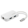 Hub usb c edimax eu-4308 usb3.0 giga usb-c a 3port-hub