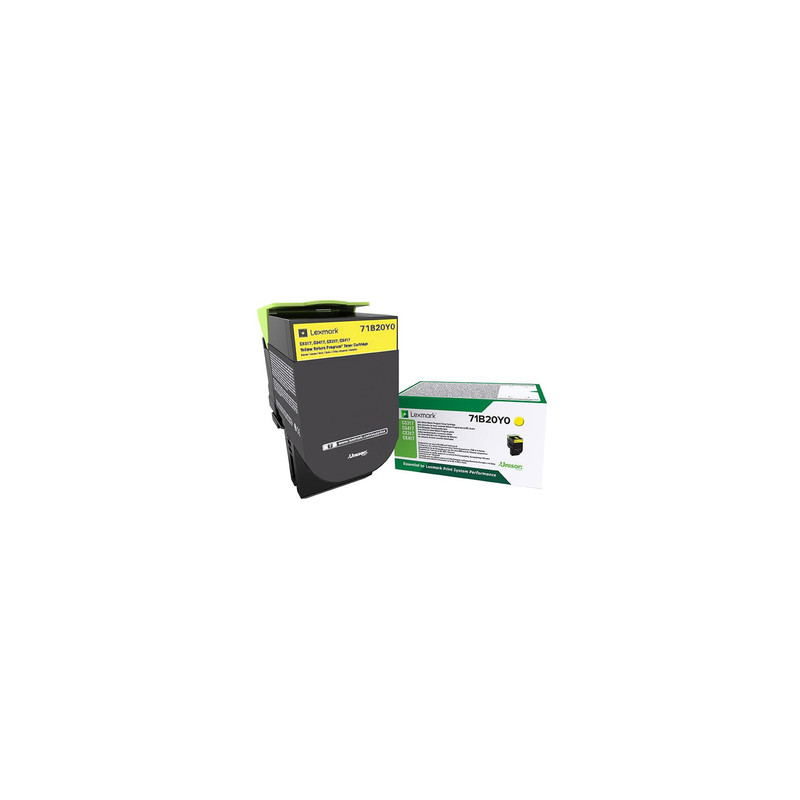 Toner lexmark 71b20y0 giallo [71b20y0]