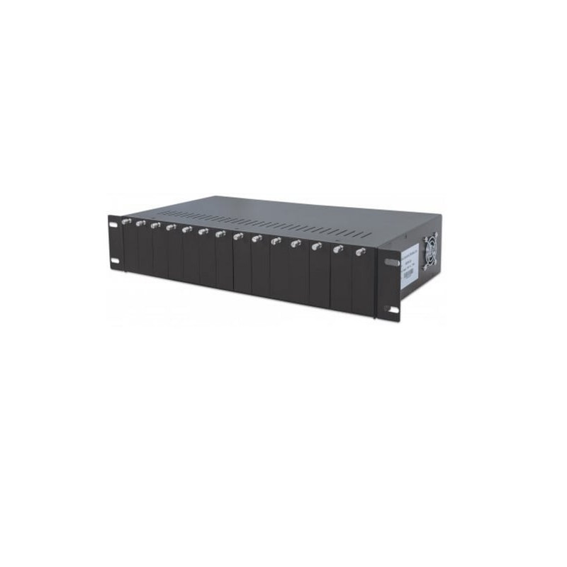 Case rack intellinet media converter 19'' a 14 porte