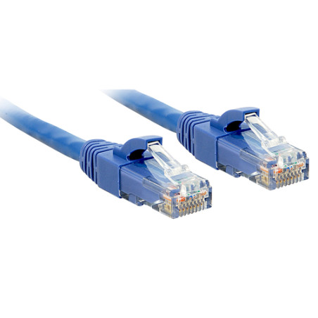 Cavo di rete lindt cat6 u/utp blu, 2.00m [48018]