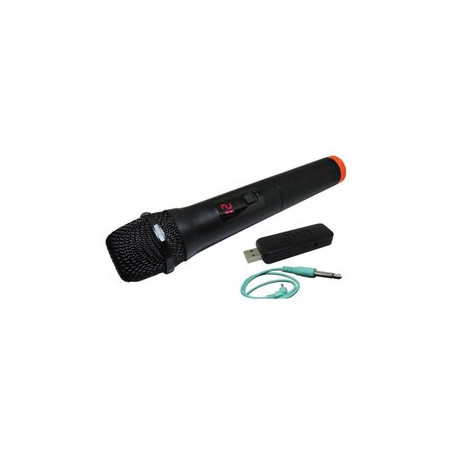 Kit microfono karma set-175 uhf 25 aut.ric.usb2aa
