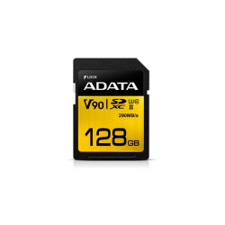 128gb scheda sdxc adata uhs-ii u3 classe 10 premier one [asdx128guii3cl10-c]