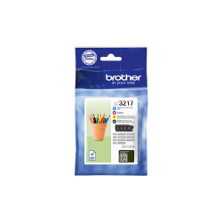 Cartuccia brother ink lc-3217valdr value pack [lc3217valdr]